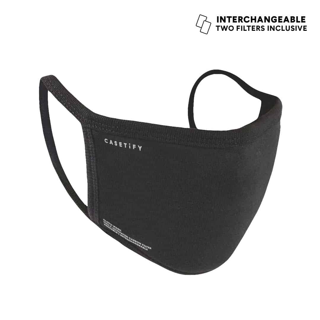 Casetify Black Cloth Mask