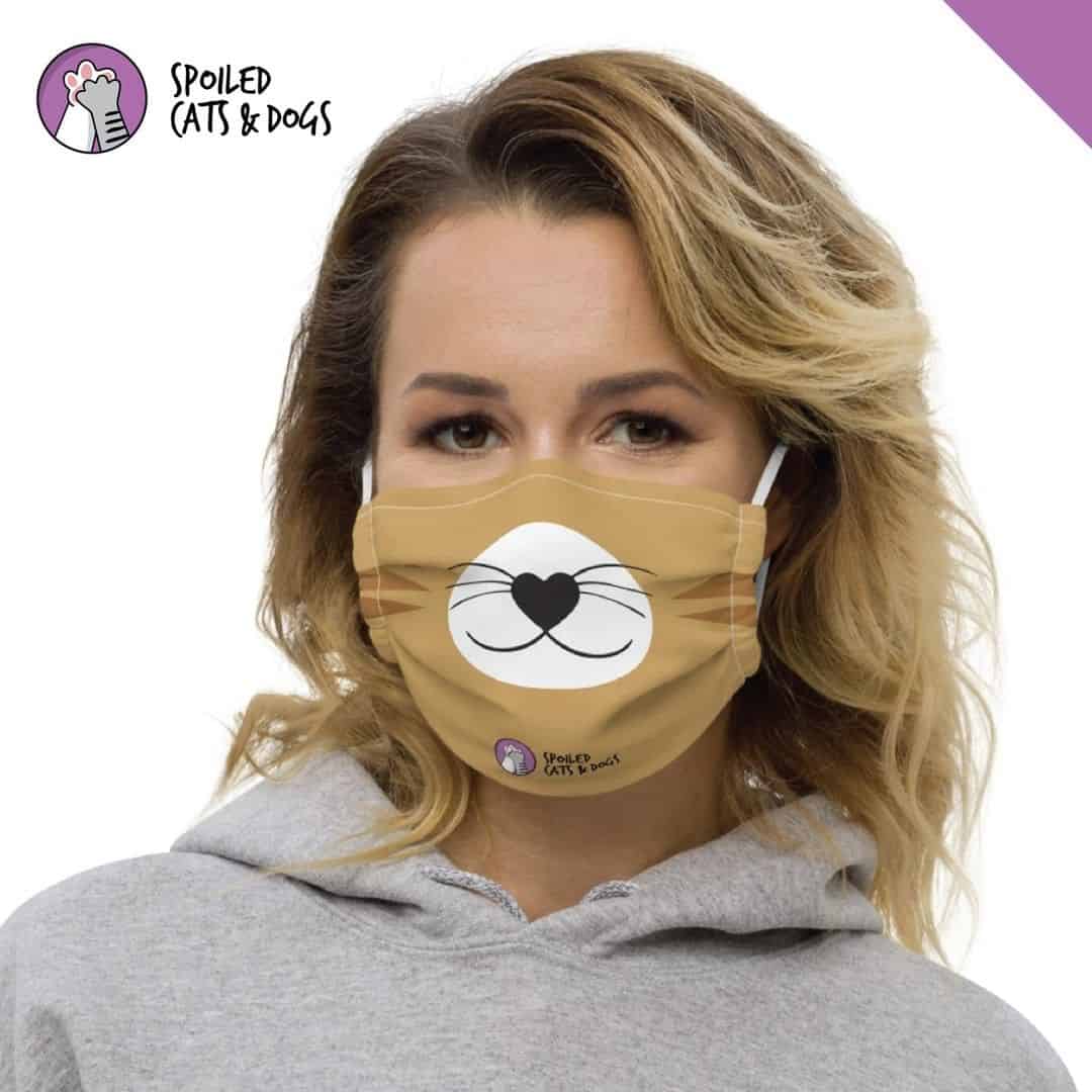 Cute Cat Face Mask