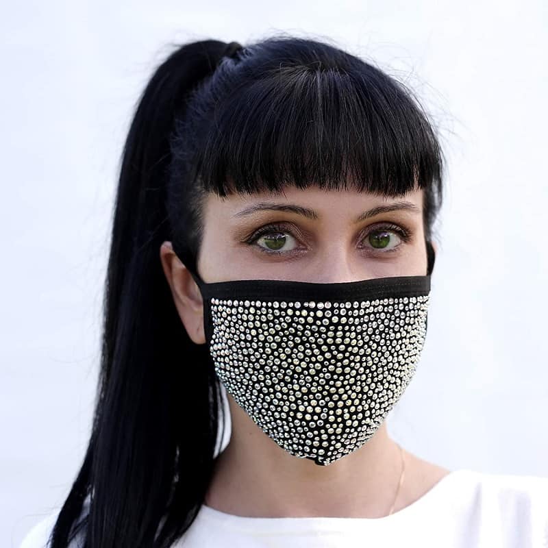 TrendyMasks Crystal Face Mask