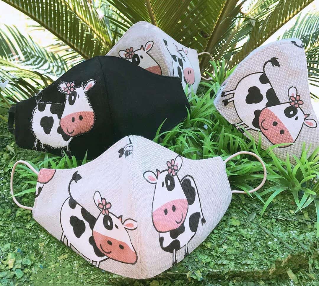 cow cartoons mask 1
