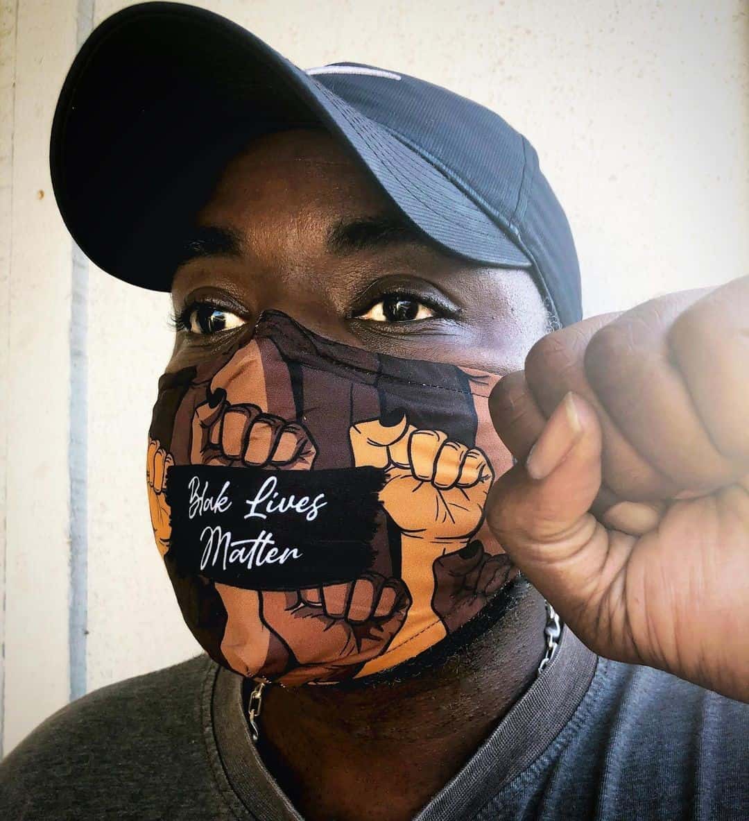 Black Lives Matter Mask 1