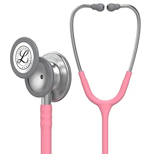 3M Littmann Classic III stethoscope in pearl pink