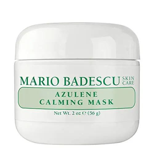 Mario Badescu Azulene Calming Mask jar with blue clay