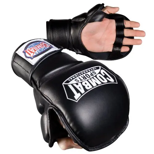Combat Sports MMA sparring gloves with four-layer foam padding