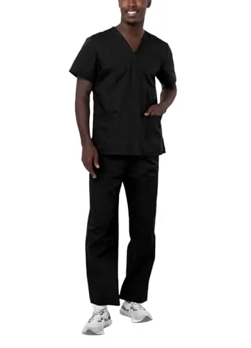 Adar Uniforms unisex drawstring scrub set
