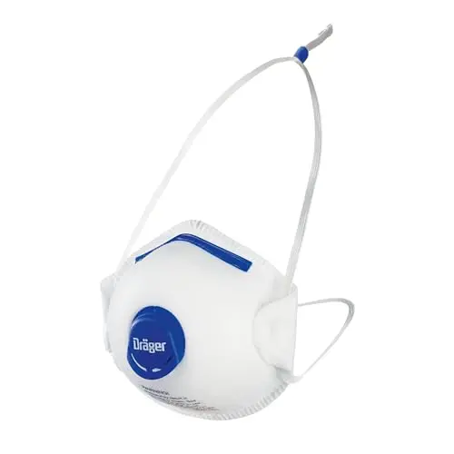 Dräger N95 disposable respirator with exhalation valve