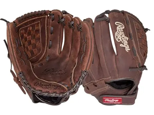 Rawlings PLAYER PREFERRED baseball glove with basket web design