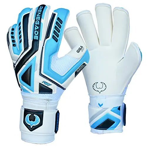 Renegade GK professional goalie gloves with finger spines and advanced grip