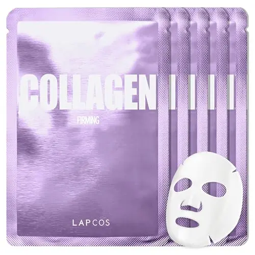 LAPCOS Collagen Sheet Mask for firming and reviving skin