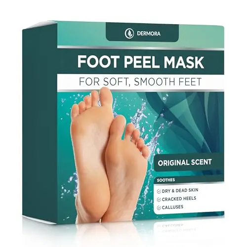 DERMORA Foot Peel Mask 4-pack product image