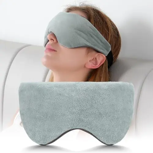 Sivio weighted sleep mask with reversible design