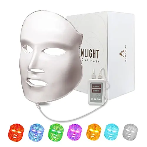APHRONA FDA cleared LED facial skin care mask with 7 colors