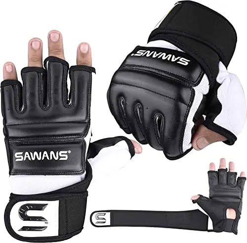 SAWANS Punch Bag Boxing Gloves with neoprene wrist wrap