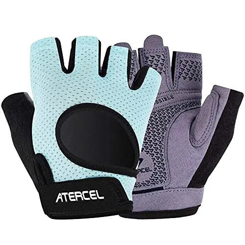 ATERCEL weight lifting gloves with full palm protection