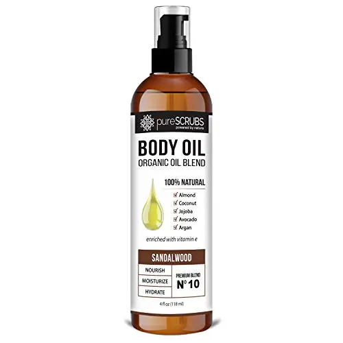 pureSCRUBS Sandalwood Body Oil Spray product image