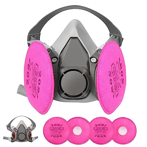 TANGS reusable half face respirator with filters