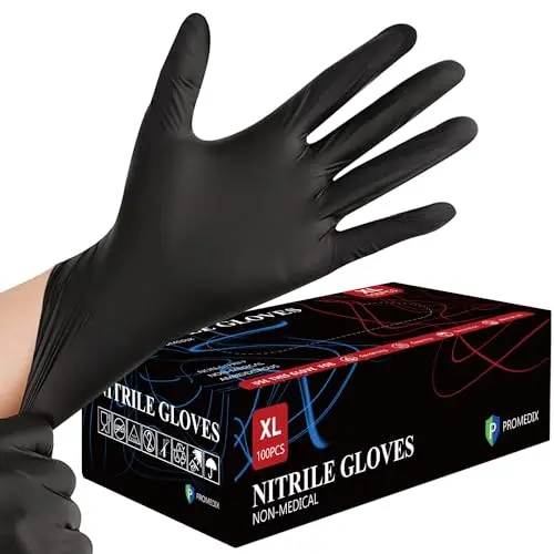 PROMEDIX P disposable nitrile gloves for cooking and household tasks