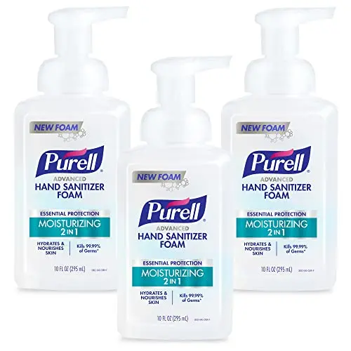 Purell Advanced Hand Sanitizer 2in1 Moisturizing Foam pump bottle