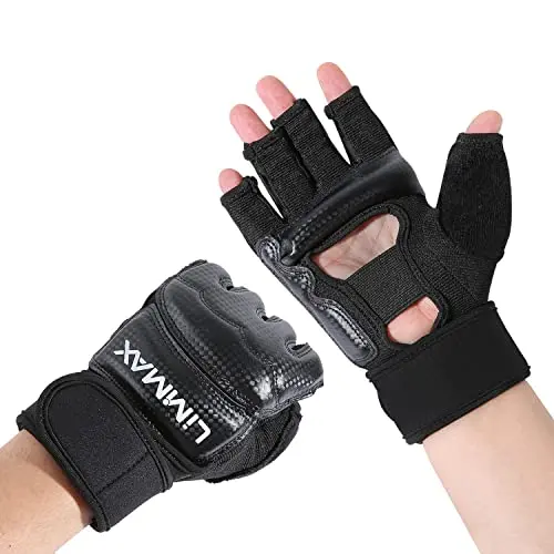 LiMMAX half-finger boxing gloves for sparring and training
