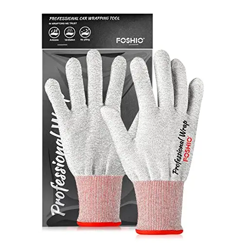 FOSHIO vinyl wrap gloves with anti-static properties