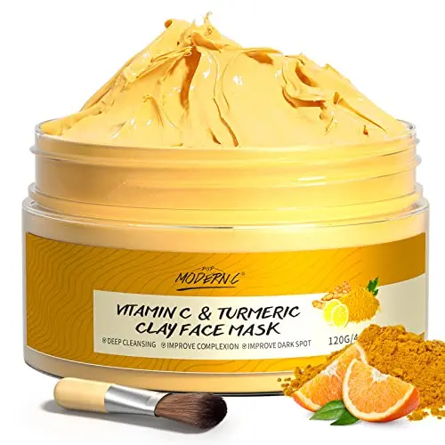 POP MODERN.C Turmeric Vitamin C Clay Mask for hyperpigmentation and dark spots