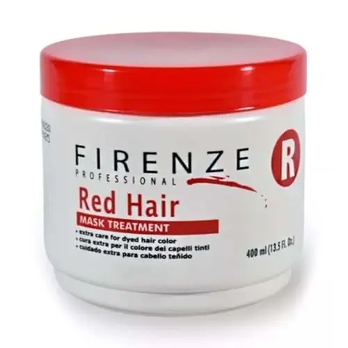 Firenze Professional Red Hair Mask Treatment bottle