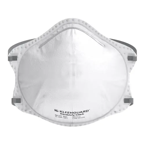 Kleenguard N95 disposable particulate respirator for woodworking