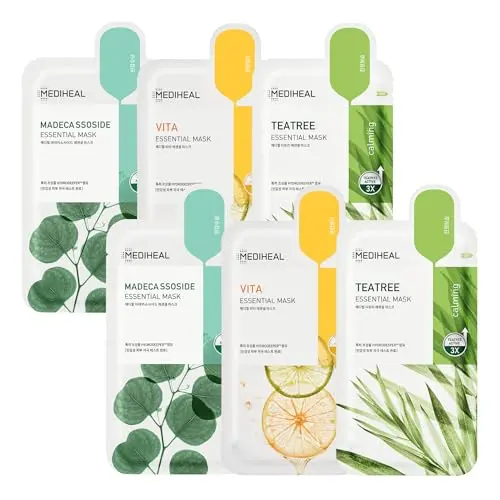 MEDIHEAL Sheet Mask Essential HERO variety pack