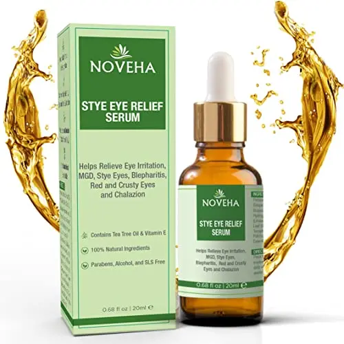 NOVEHA Stye Relief Serum for blepharitis management