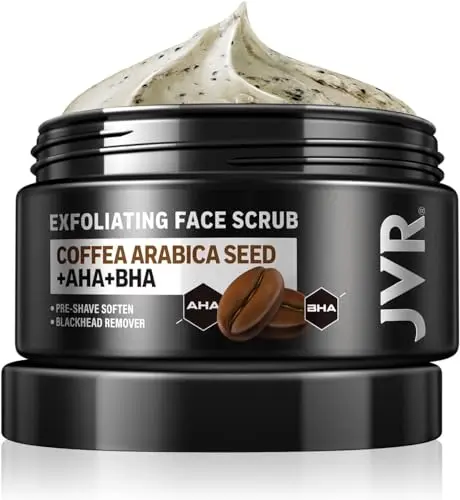 JVR Face Scrub for Men container