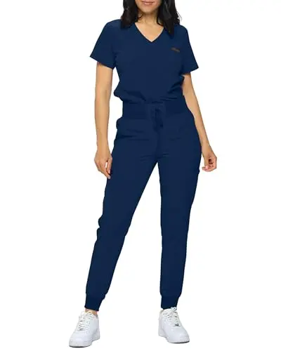 Monarch Uniforms women's slim fit scrub set