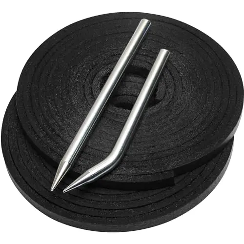 Aeesio baseball glove lace with genuine cowhide leather