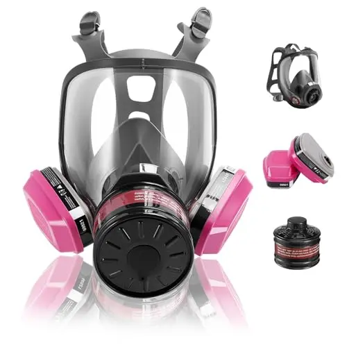 Yingorrs full face respirator with 40mm filters