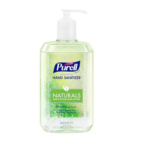 Purell Advanced Hand Sanitizer Naturals pump bottle