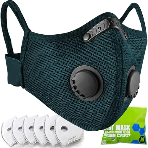 BASE CAMP family pack dust mask with multiple colors for woodworking