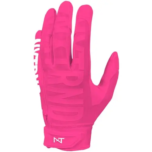 Nxtrnd G1 Pro football gloves with sticky palm and secure fit