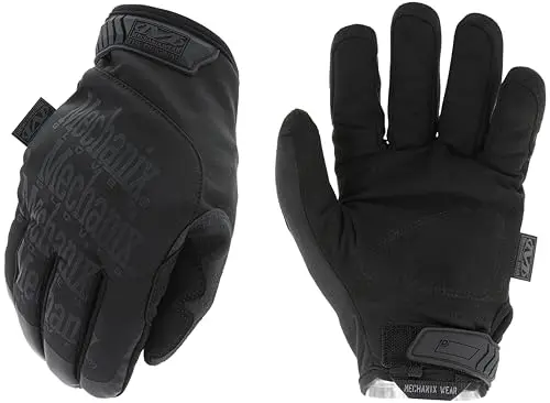 Mechanix Wear Tactical ColdWork winter gloves showing insulated design and adjustable wrist