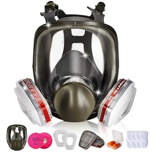 Generic full face respirator mask for chemical protection