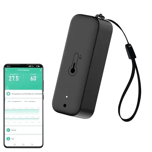 PHOVOLT WiFi hygrometer thermometer sensor for basic home monitoring