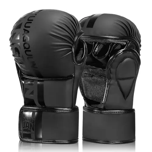 KUANG QUAN open palm MMA gloves for sparring and grappling