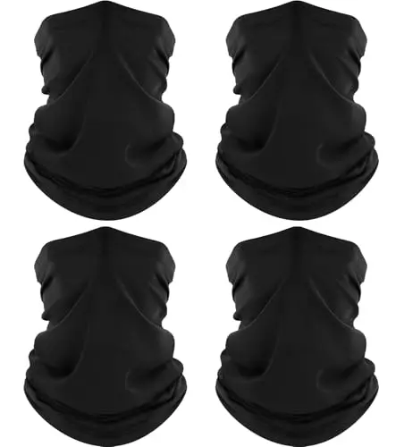 ROXUN 4-pack neck gaiter for sun and dust protection