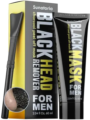 SUNATORIA blackhead remover mask with activated charcoal