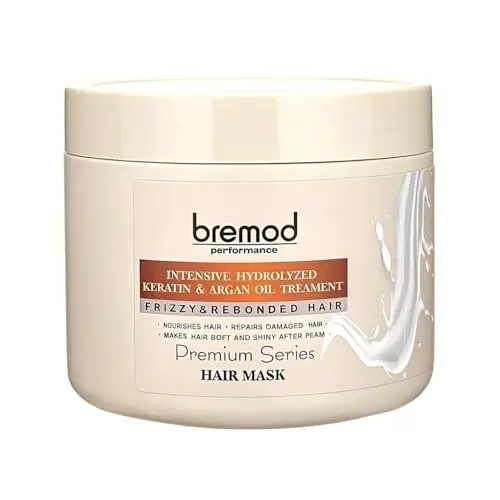 Bremod Performance Argan Oil and Keratin Hair Mask container
