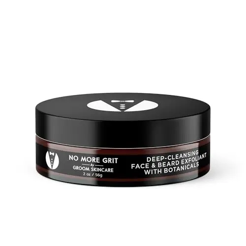 GROOM Face Scrub for Men bottle