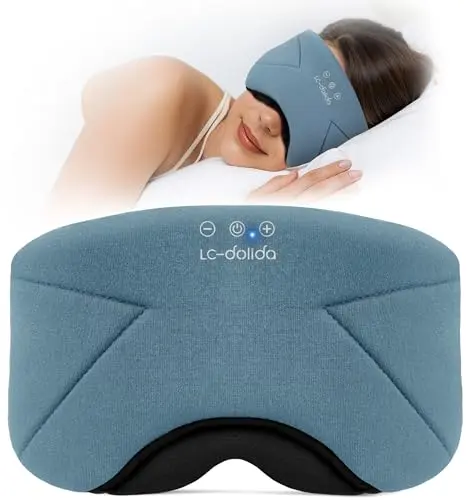 LC-dolida bamboo cotton Bluetooth sleep mask
